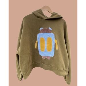 Upcycled Small Bug Insect Hoodie